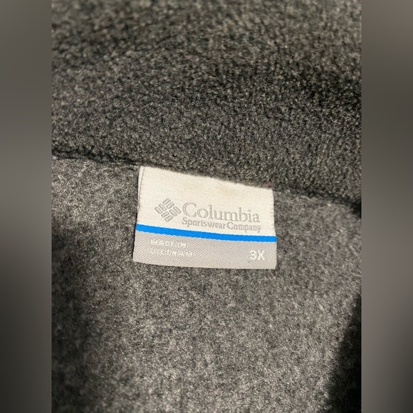 Columbia Gray Fleece Woman’s Plus Size 3X Jacket Coat. - Picture 9 of 11